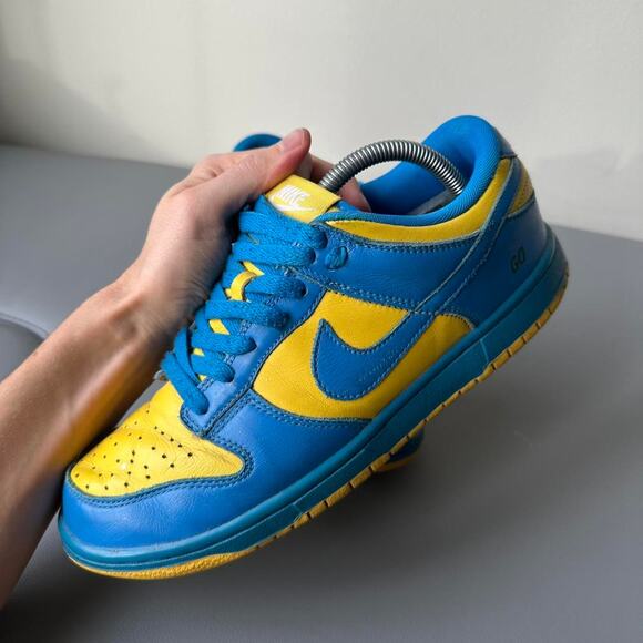 Rare Vintage 2016 Nike ID Be True Michigan Wolverines UofM SB Dunk Shoes main image 8